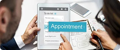 Appointment management & feedback monitoring